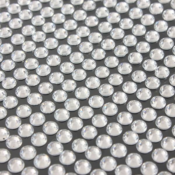 1558pcs 36 X8.5cm Bling Crystals Rhinestones Stickers For Motor Car Mobile PC Decoration