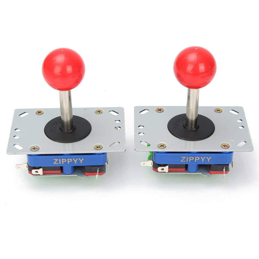 LED Arcade USB Joystick Push Button With Micro Switch USB Encoder DIY Kit