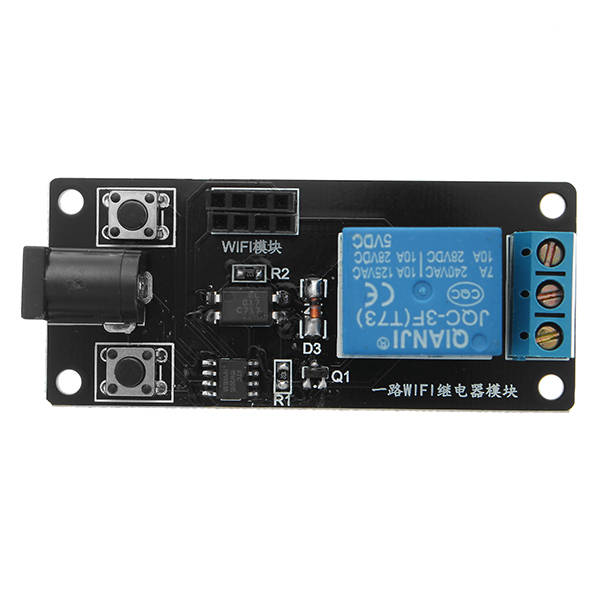DC 5V One Channel WiFi Relay Module Smart Home Cell Phone WiFi Wireless Remote Control Switch APP Wi
