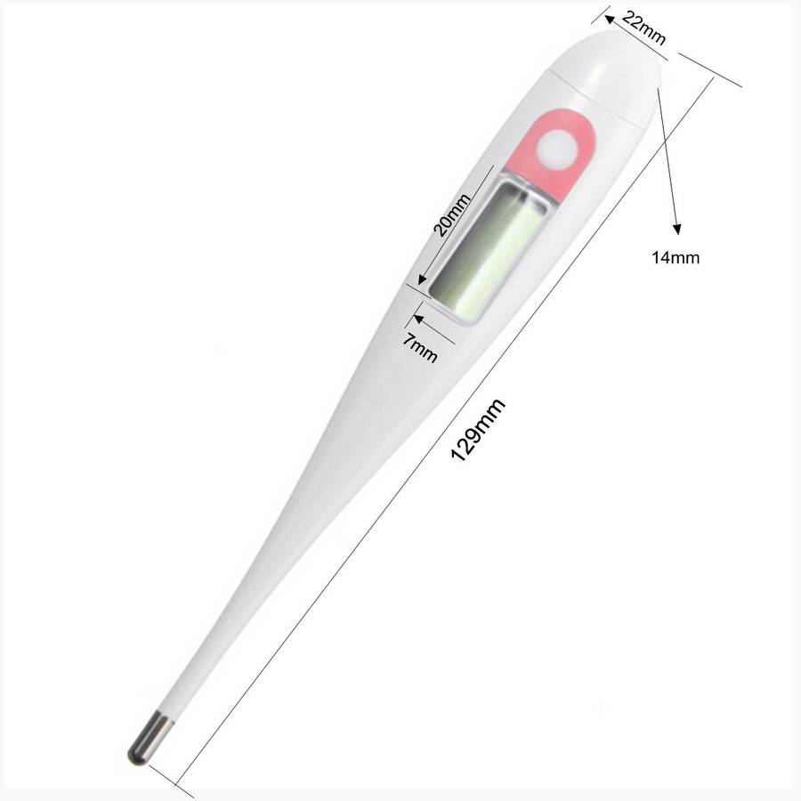 Loskii DT-12A Digital Women Basal Measuring Ovulation Body Thermometer Rectal Oral Axillary Body Tem