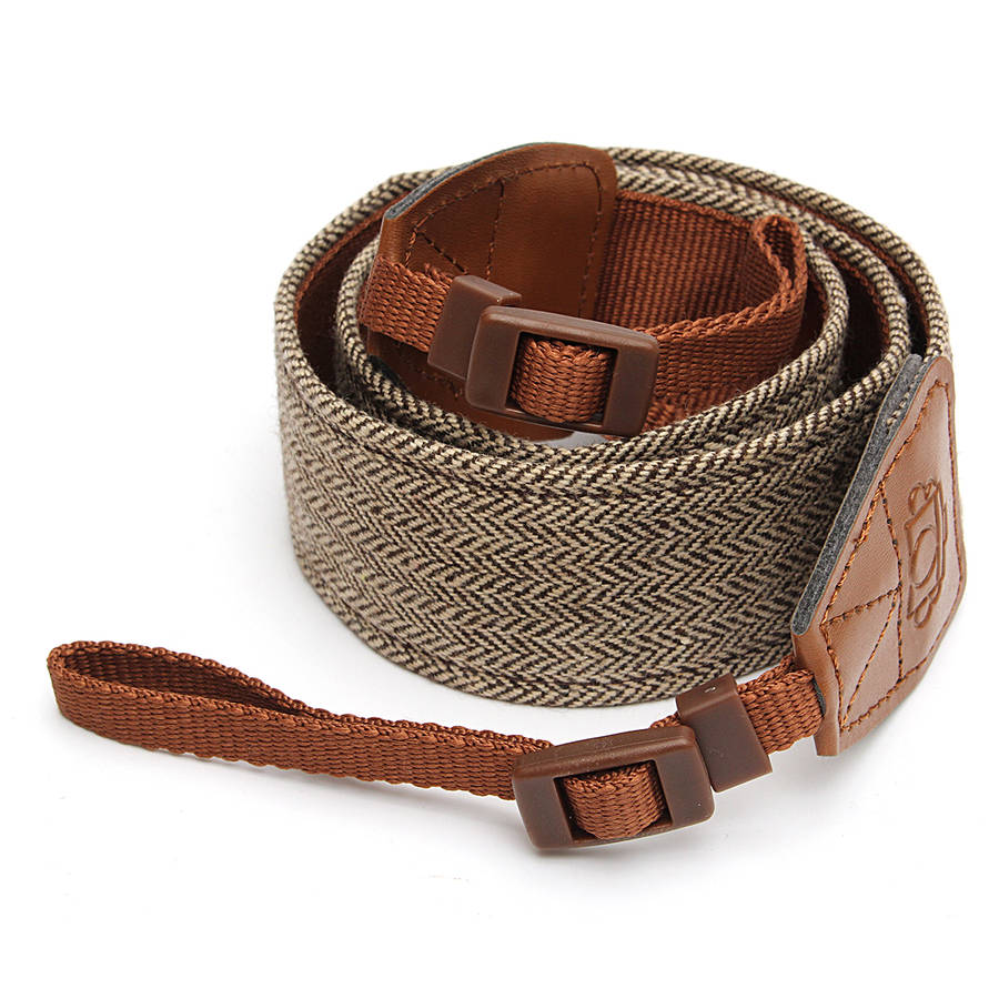 Universal Camera Shoulder Neck Vintage Strap Belt for SLR DSLR Digital Canon Nikon Pentax