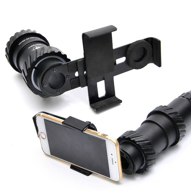 BESTSIGHT 41-44MM Aluminium Alloy Camera Mount Phone Holder for Tactical RifleScope Hunting Sight