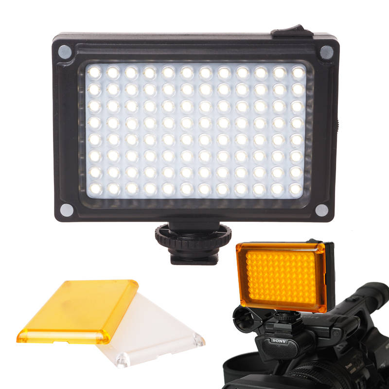 Mini LED Video Light Photo Lighting Camera Hotshoe Dimmable LED Lamp