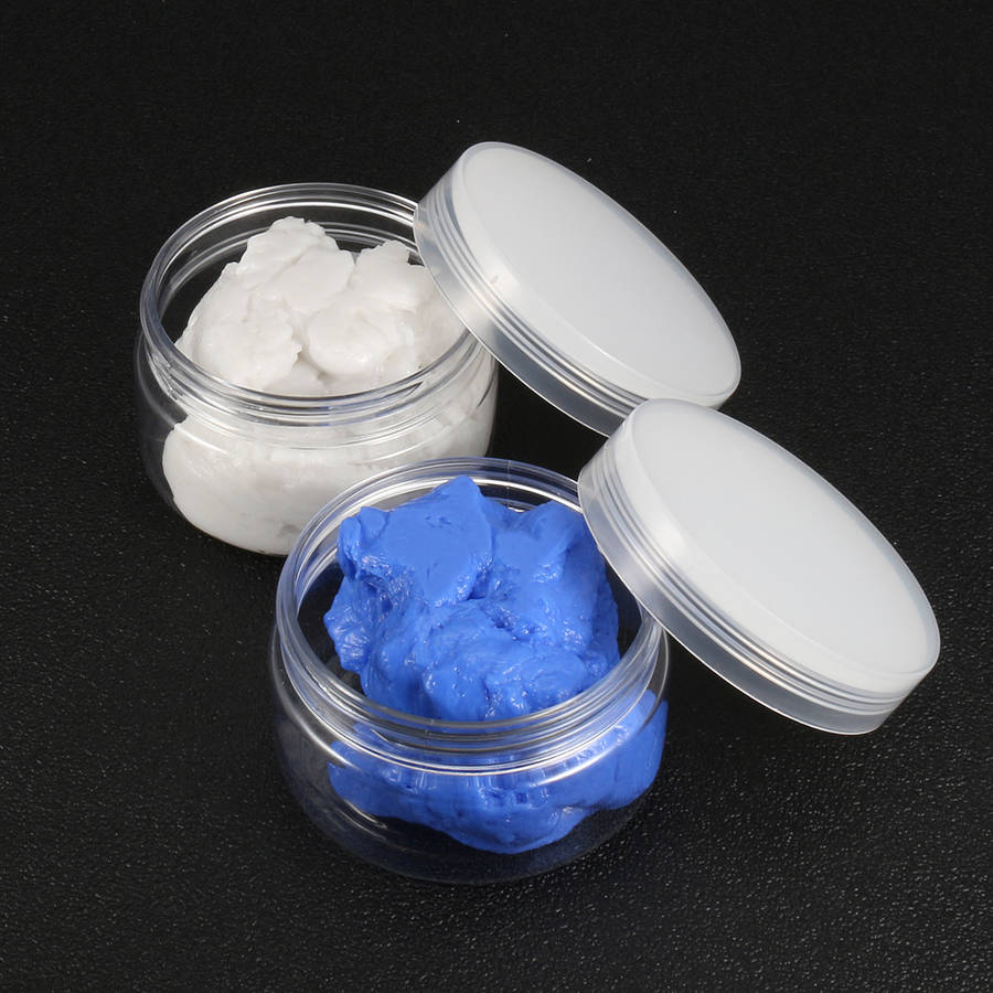 260g White Blue Mold Making Silicone Putty Molding RTV Food Safe Sugarcraft Rubber