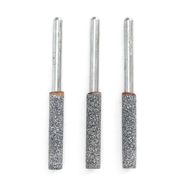 3pcs 3/16 Inch Chain Saw Sharpening Grinding Stones Set