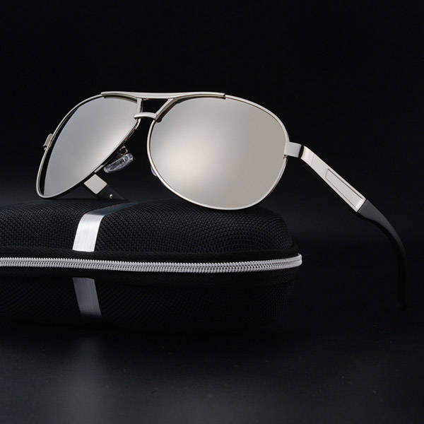 Mens Summer HD Polarized Sunglasses Vintage Outdoor Anti-UV Driving Goggle