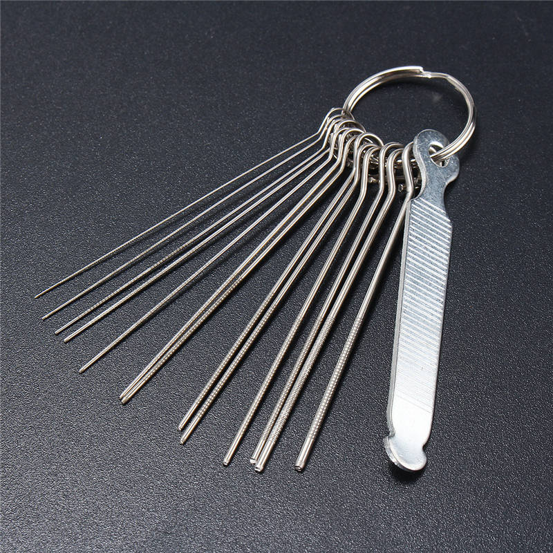 Guitar Nut Slotting File Kit Saw Rods Slot Filing Set Luthier Guitar Repair Tool