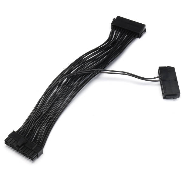 24 Pin 20+4 pin Dual PSU ATX Mining Power Supply Adaptor Cable Connector For Mining Power Supply