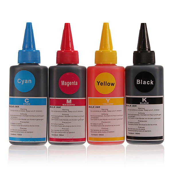 100ML Refill Ink for HP Canon Samsung Lexmark Epson Dell Brother Inkjet Printer