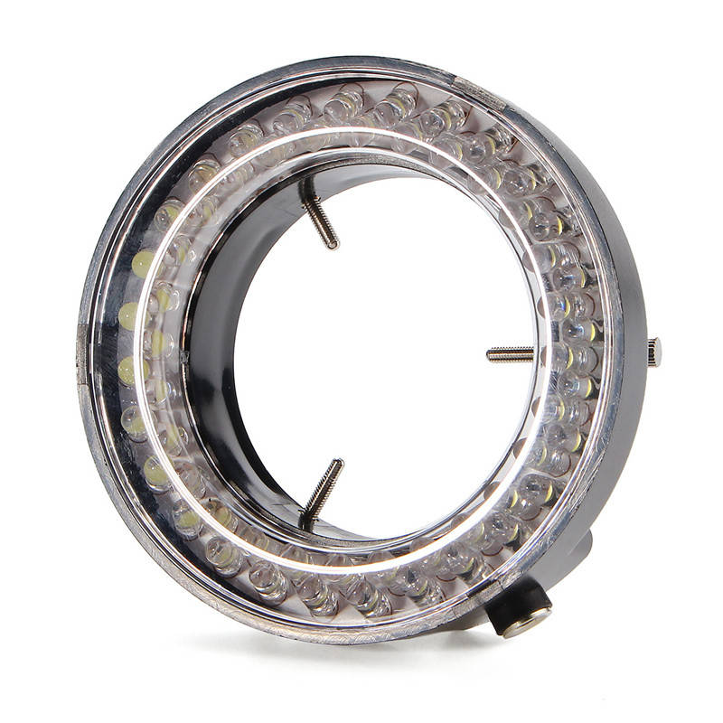 60Pcs LED Adjustable Ring Light illuminator Lamp for Stereo Zoom Microscope US Plug