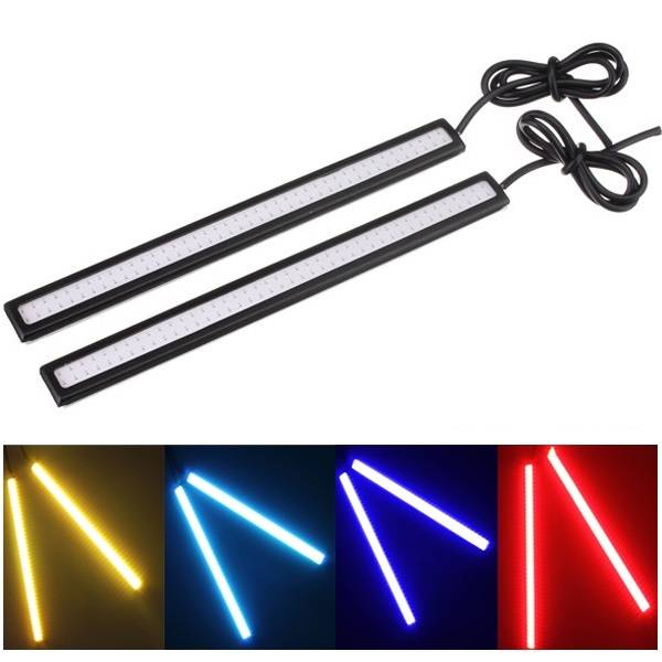 Pair 17cm Waterproof 84LED COB Car LED Light DRL Fog Driving Lamp Lights