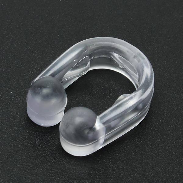 Silent Sleep Silicon Snore Stopper Anti Snoring Nose Clips Aids