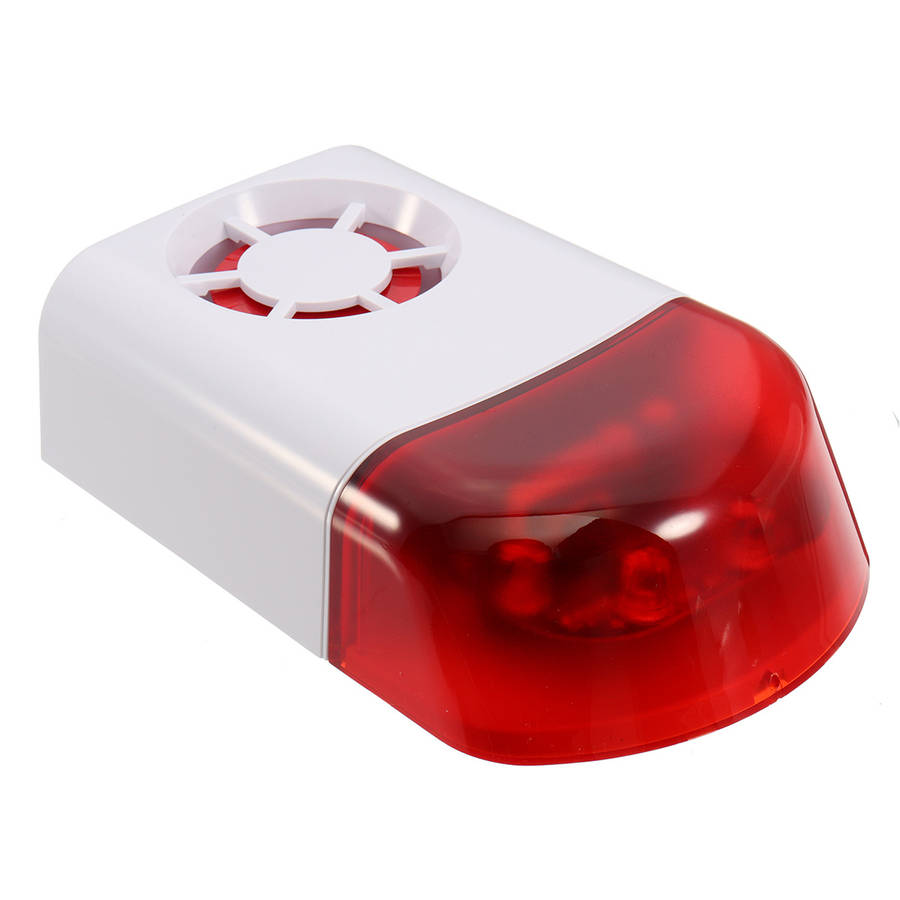 DY-JH100B Outdoor Siren Security Alarm 120dB Alarm Sound LED Flash EU Plug 433Mhz