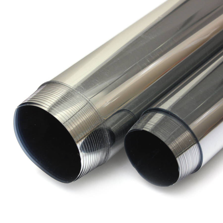 15% 30% 3mx76cm LVT Car Auto Window Glass Tint Film Tinting Roll Silver Mirror