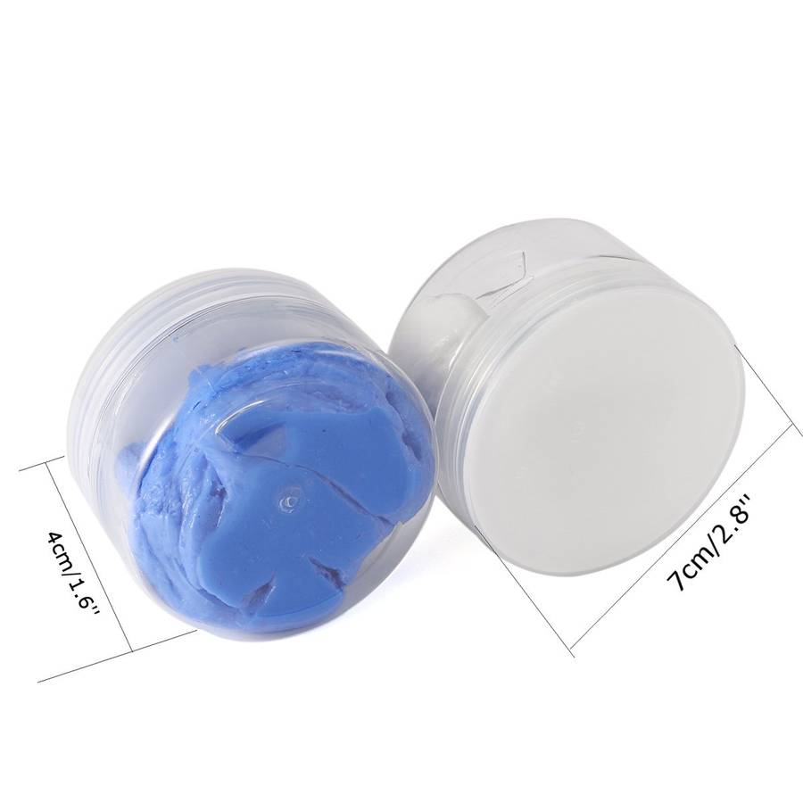 260g White Blue Mold Making Silicone Putty Molding RTV Food Safe Sugarcraft Rubber