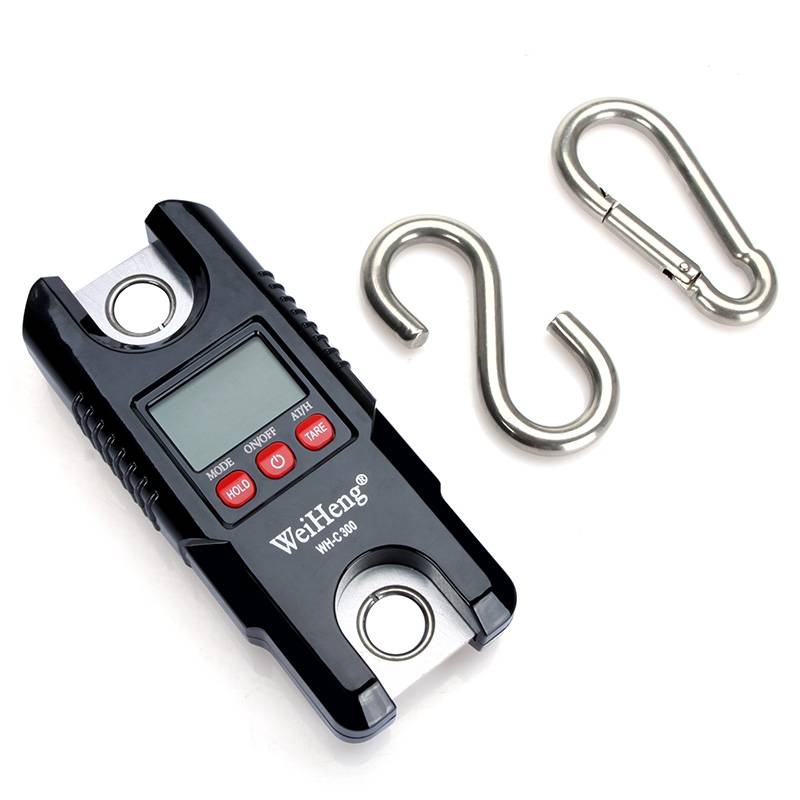 WH-C300 Mini 300Kg 100g Heavy Duty Hook Hanging Electronic Digital Scale Crane Weight Scale