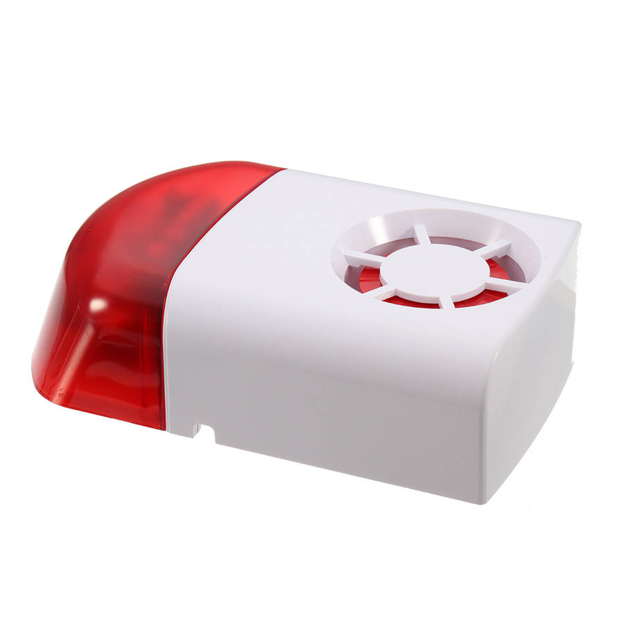 DY-JH100B Outdoor Siren Security Alarm 120dB Alarm Sound LED Flash EU Plug 433Mhz