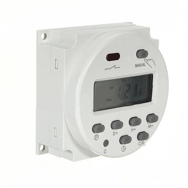 DC 12V Mini LCD Digital Microcomputer Control Power Timer Switch