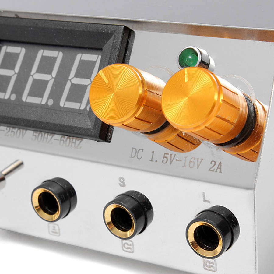 LCD Digital Dual Flat Tattoo Power Supply