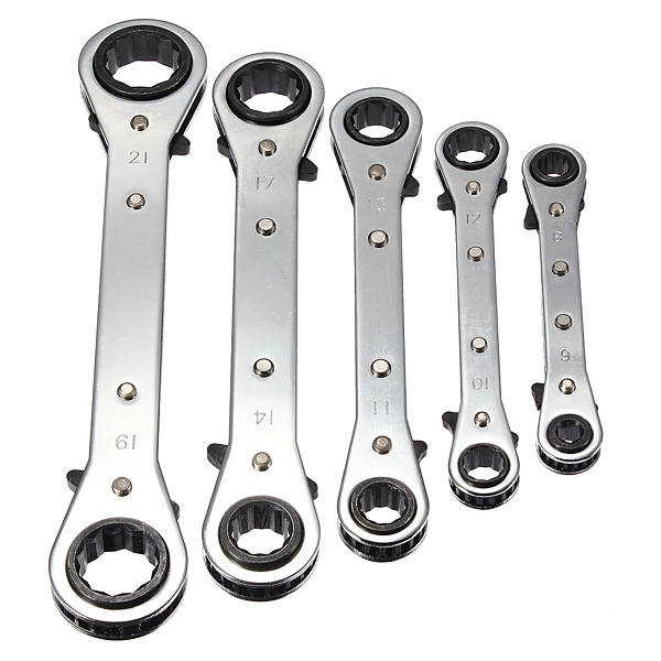 Raitool¿¿¿ HT04 Reversible Ring Ratchet Spanner Ratchet Wrench Ratcheting Spanner