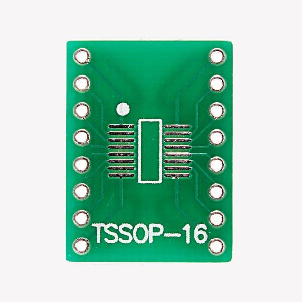 20 Pcs SO16 SSOP16 TSSOP16 SOIC16 To DIP Adapter PCB Board Converter