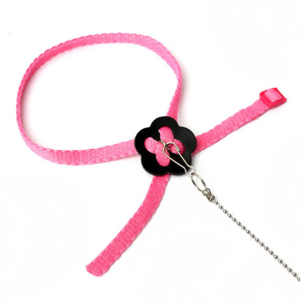 Parrot Adjustable Soft Bird Anti-bite Harness Leash For Small Pet