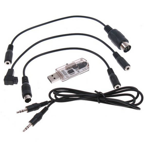 14 IN 1 RC USB Simulator For Aerofly Phoenix XTR G5 Esky WFLY