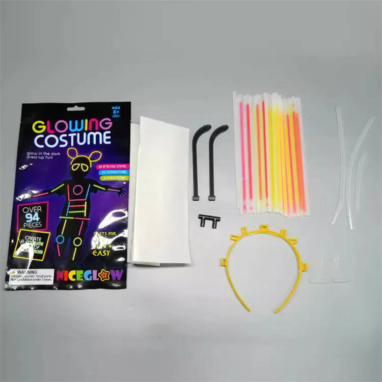 Premium Disposable Neon Glow Sticks for Parties and Events -