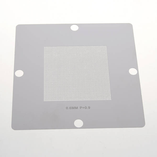 10 Pcs 90 X 90 Mm Bga Stencil Kit For Laptop Universal Reballing