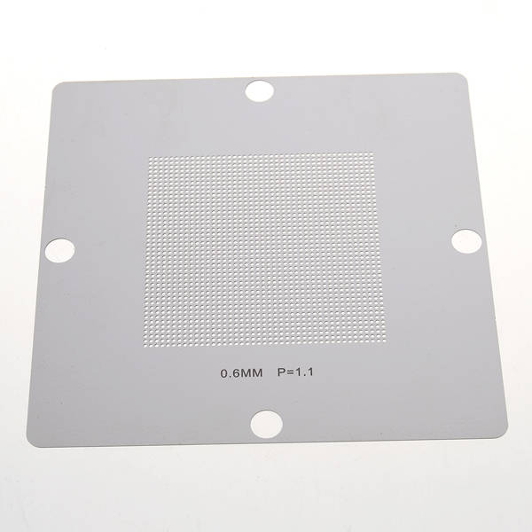 10 Pcs 90 X 90 Mm Bga Stencil Kit For Laptop Universal Reballing