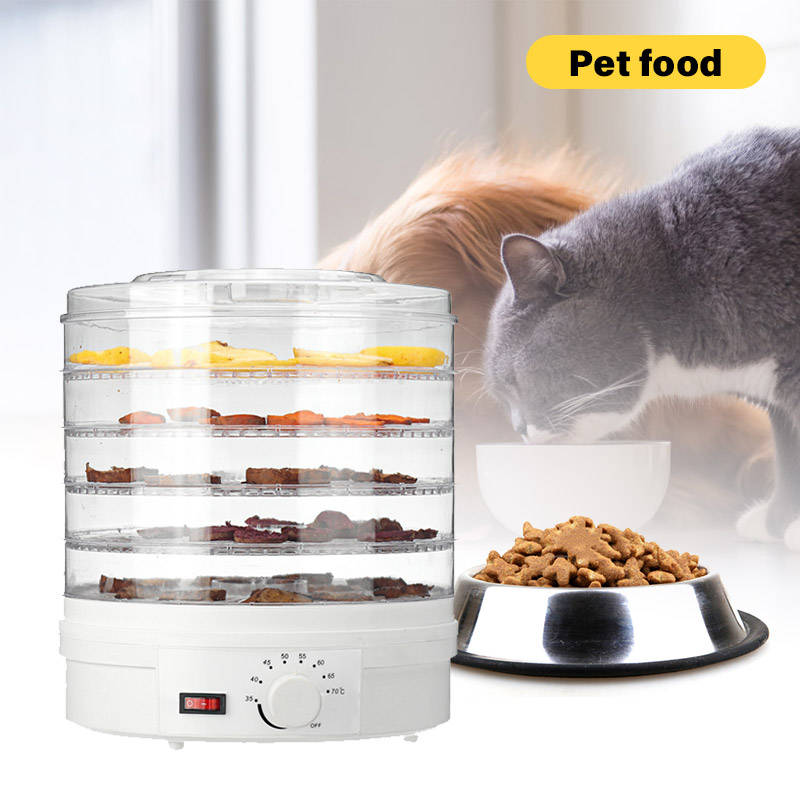 250W Food Dehydrator 5 Tray Shelf Dryer Machine Fruit Preserver Beef Jerky DIY Dried Fruit