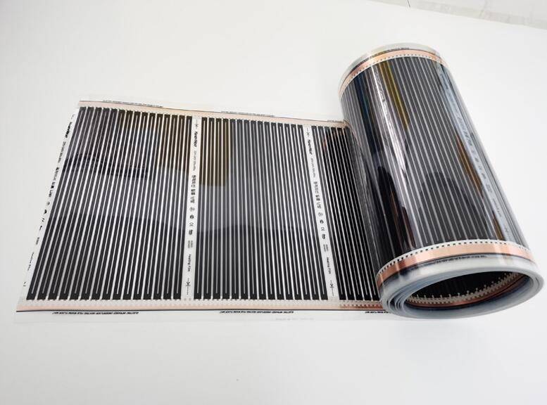 220V 50cm Width Healthy Floor Heating Infrared Underfloor Heating Carbon Film Heater Electric Floor Warming Mat