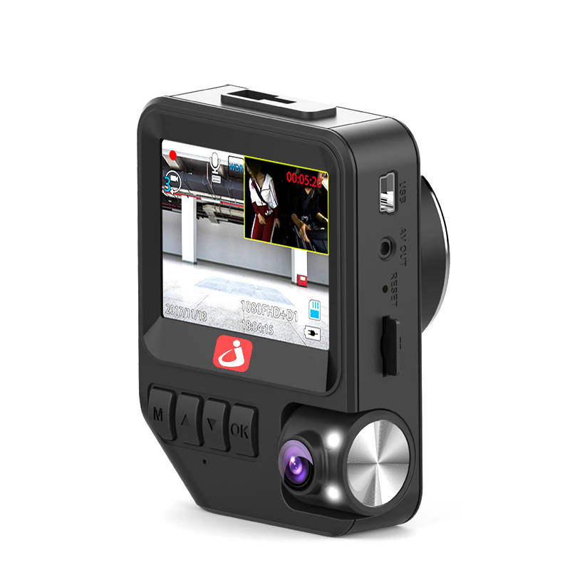 New Junsun Q2 2.3 Inch Dual Lens Camera Registrar 1080P Video Novatek 96658 Car