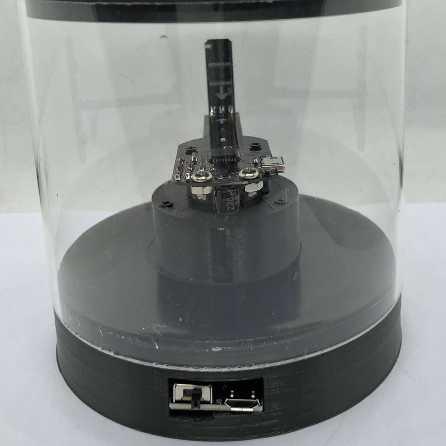 diy rotating led electronic kit electronic production rotating pov electronic competition creative led advertising machine