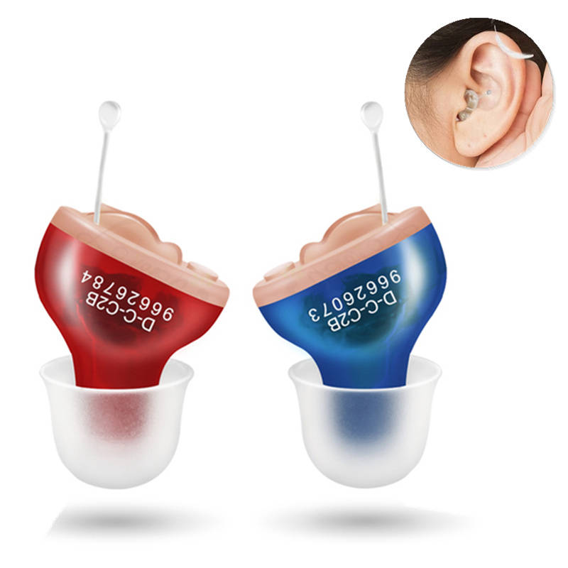 Bakeey T1S Mini Hearing Aid In The Ear Wireless Headphones Ears Aids - Color Red