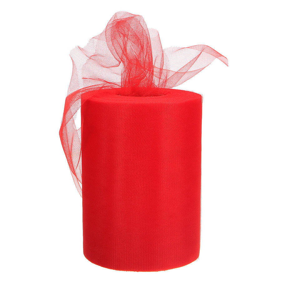 CAMTOA 100 Yard Tulle Roll Sequin Tulle Tutu Trim Craft Wedding DIY Decoration