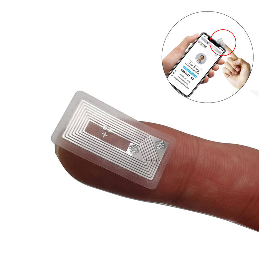 Bakeey 10PCS RFID NFC Programmer Chip Sticker Label 15*30mm Universal wi