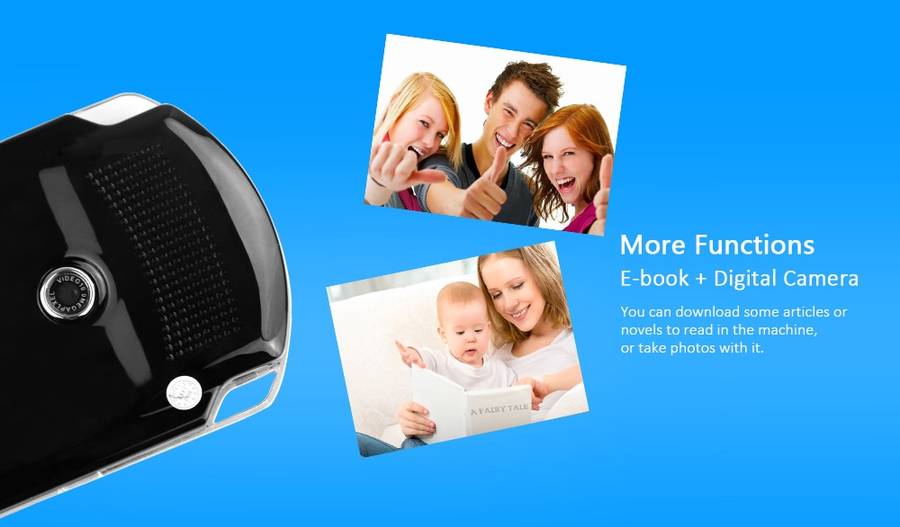 X6 8GB 128-bit 10000+ Games 4.3 inch PSP High Definition Retro Handheld Video Game Console Game Player