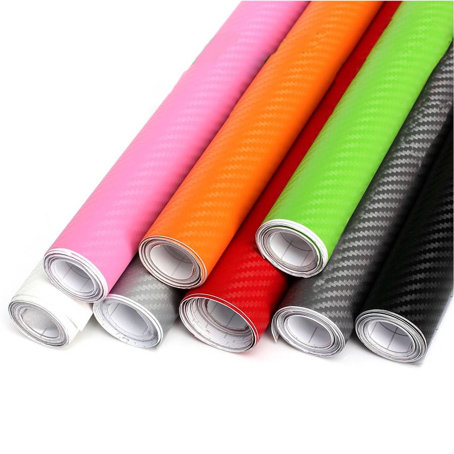 200x30cm DIY Carbon Fiber Vinyl Wrap Roll Film Sticker Car