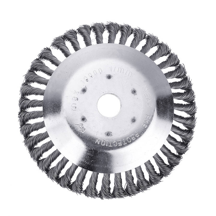 200mm Steel Wire Trimmer Head Grass Brush Cutter Dust Removal Weeding Tray Plate for Lawnmower