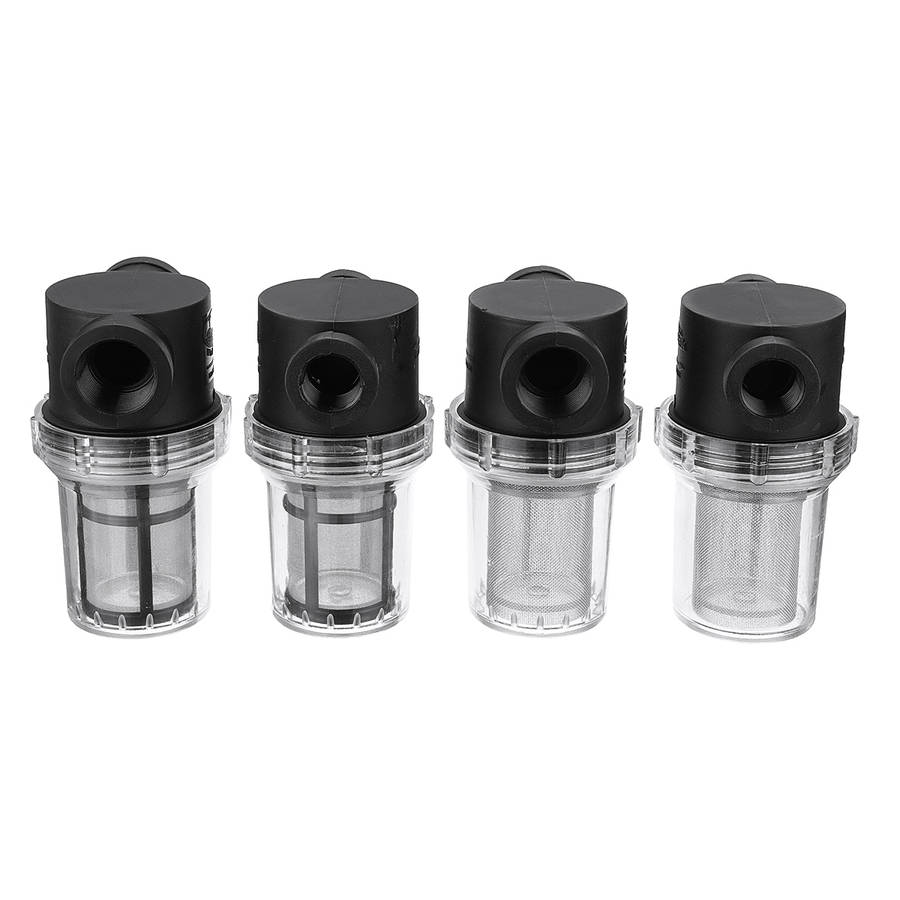 New Garden Pond 20mm/25mm Inline Mesh Strainer Water Pump Filter Irrigation High