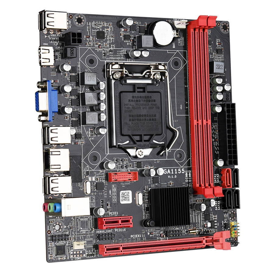 szmz b75m m-atx gaming motherboard ddr3 support intel core i3 i5 i7 celeron pentium lga 1155 processor