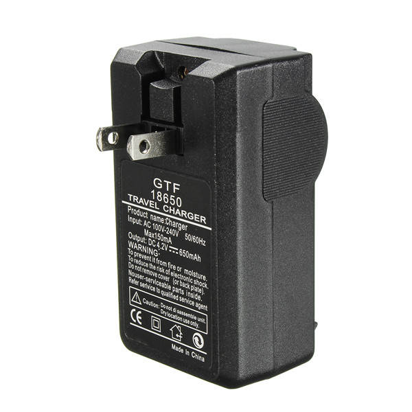 New 1x Double Charger 18650 + 2x 18650 Rechargeable Batteries / Double Charger + Batteries