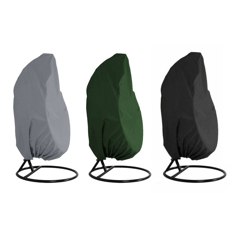 190/230CM Polyester Swing Hanging Chair Eggshell Dust Cover Waterproof UV Resistant Durable Cover