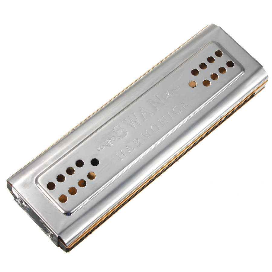 Swan SW24-12 24 Holes Double Sided Key C G Harmonica