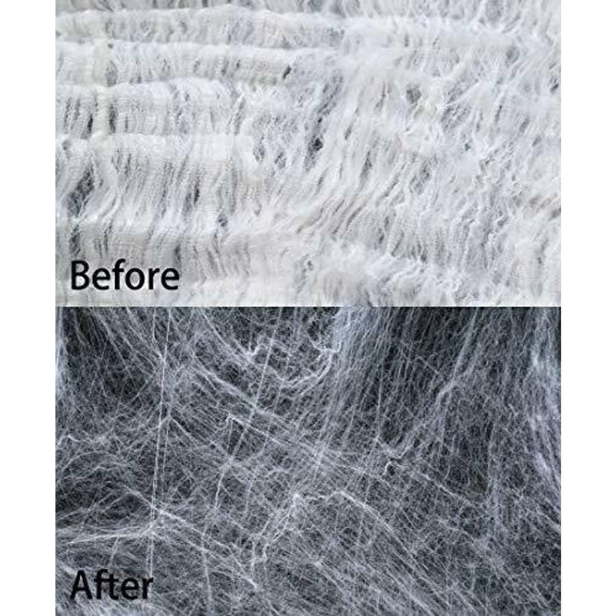 250g Spider Web With 48Pcs Small Spiders Halloween Outdoor Party Decorations Props Supplies