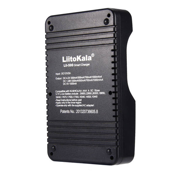 New LiitoKala Lii-500 LCD Screen Display Smartest  Lithium And NiMH Battery Char