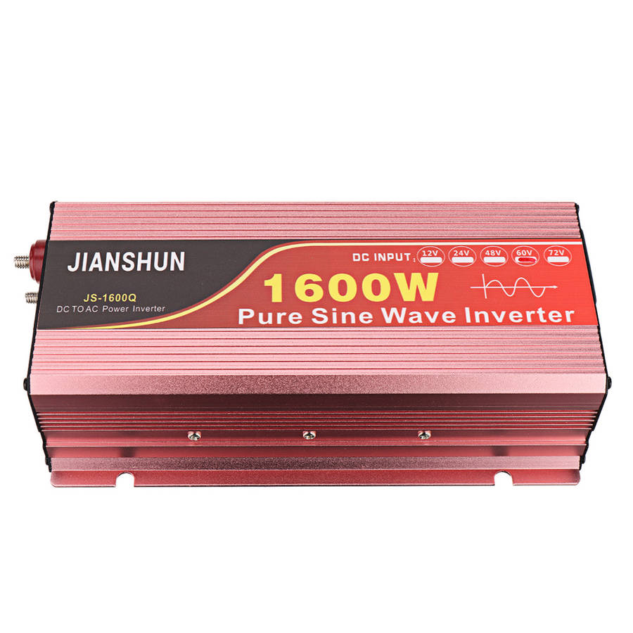 Intelligent Screen Solar Pure Sine Wave Power Inverter 1200W/1600W/2200W/3000W/3200W/6000W DC 12V/24