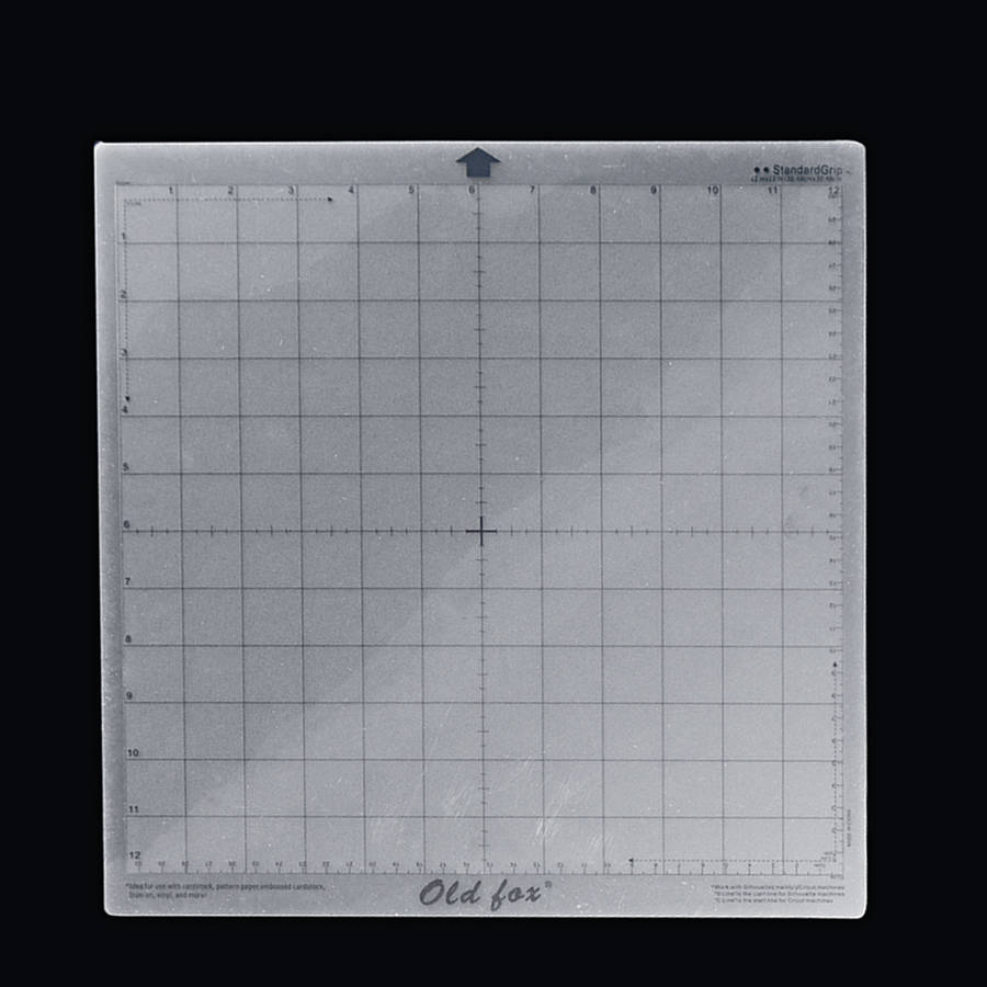 3pcs 12 Inch Replacement Cutting Mat Transparent Adhesive Grid for Silhouette Cameo