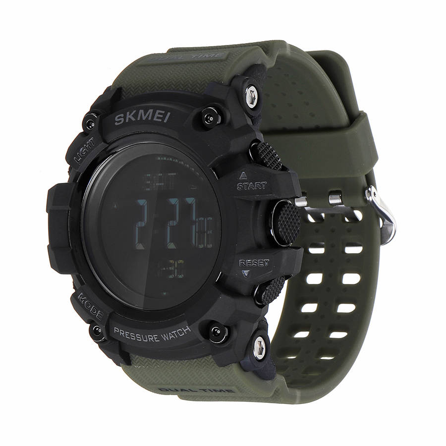 New SKMEI 1358 3ATM Waterproof Smart Watch Pedometer Barometer Thermometer Altimeter Smart Bra